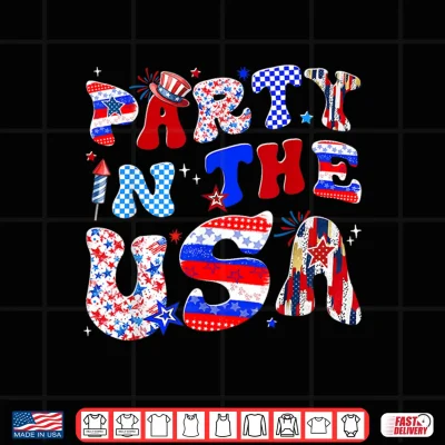 4Th Of July Party In The Usa Men Women Kid Shirt 4 Design 4th of July Party in The USA Men Women Kid Shirt 1