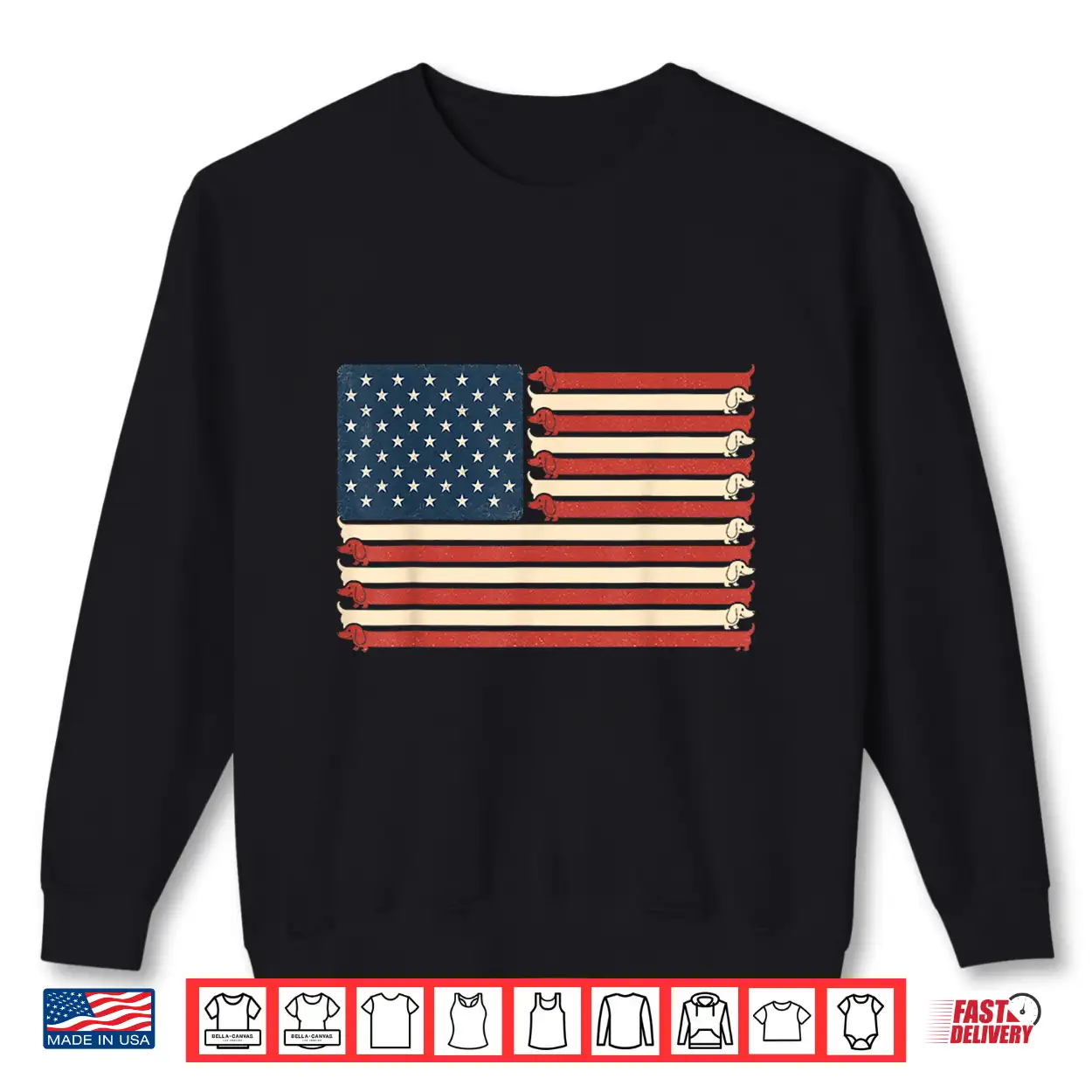Dachshund Patriotic American Flag 4Th Of July Weiner Dog Shirt Dachshund Patriotic American Flag 4Th Of July Weiner Dog Shirt