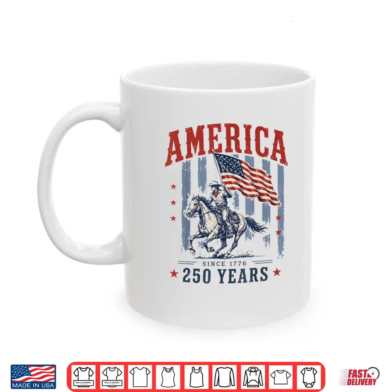 Preppy Retro Stripes America Cowboy Rodeo 250 Years Us Flag Shirt Preppy Retro Stripes America Cowboy Rodeo 250 Years Us Flag Shirt