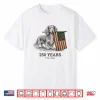 Long Haired Dachshund American Flag 4Th Of July Art Shirt