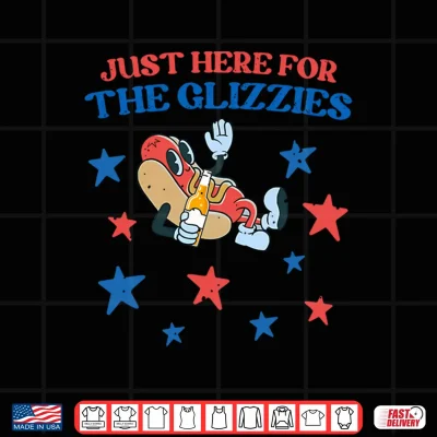 Mens Just Here For The Glizzies 4Th Of July Performance Shirt 2 Design Mens Just Here for The Glizzies 4Th of July Performance Shirt