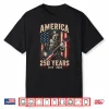 250 Years America Border Collie Patriotic Usa 4Th Of July Shirt