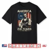 Abraham Lincoln Playing Guitar Us Flag 4Th Of July 1776 2026 Shirt