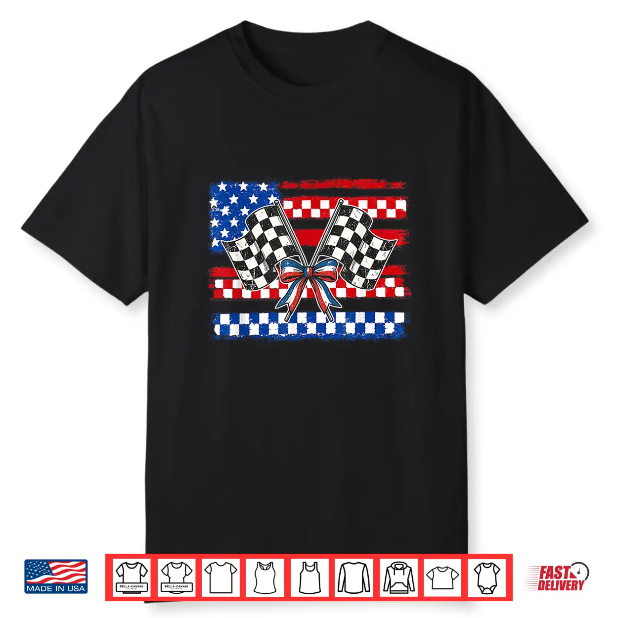 Patriotic Racing Flags Shirt Checkered Flag Usa Race Day Shirt Patriotic Racing Flags Shirt Checkered Flag Usa Race Day Shirt