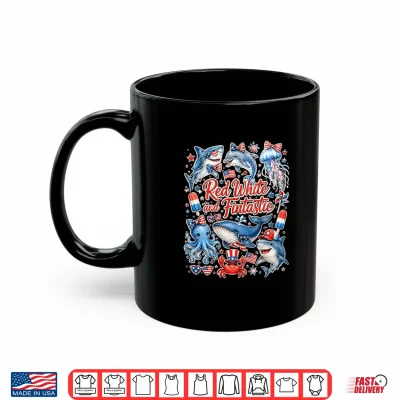 Sea Patriotic Ocean Red White And Fintastic 4Th Of July Premium Tri Blend Shirt 3 Mug Sea Patriotic Ocean Red White and Fintastic 4th of July Premium Tri Blend Shirt