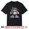 250 Years Boys Girls Cool Baseball Ice Cream Drip For 4Th Of Shirt