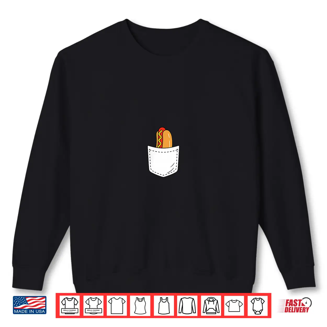Hotdog Pocket Usa American Flag Fourth Of July Patriotic Men Shirt Hotdog Pocket Usa American Flag Fourth Of July Patriotic Men Shirt