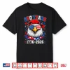 250Th Anniversary Usa Boys Kids Eagle 250 Years 4Th Of July Shirt
