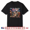 Chill The Fourth Out Funny Fish Ice Coffee 4Th Of July Shirt
