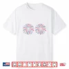 Matching 4Th Of July Couples Just Here For The Fireworks Shirt