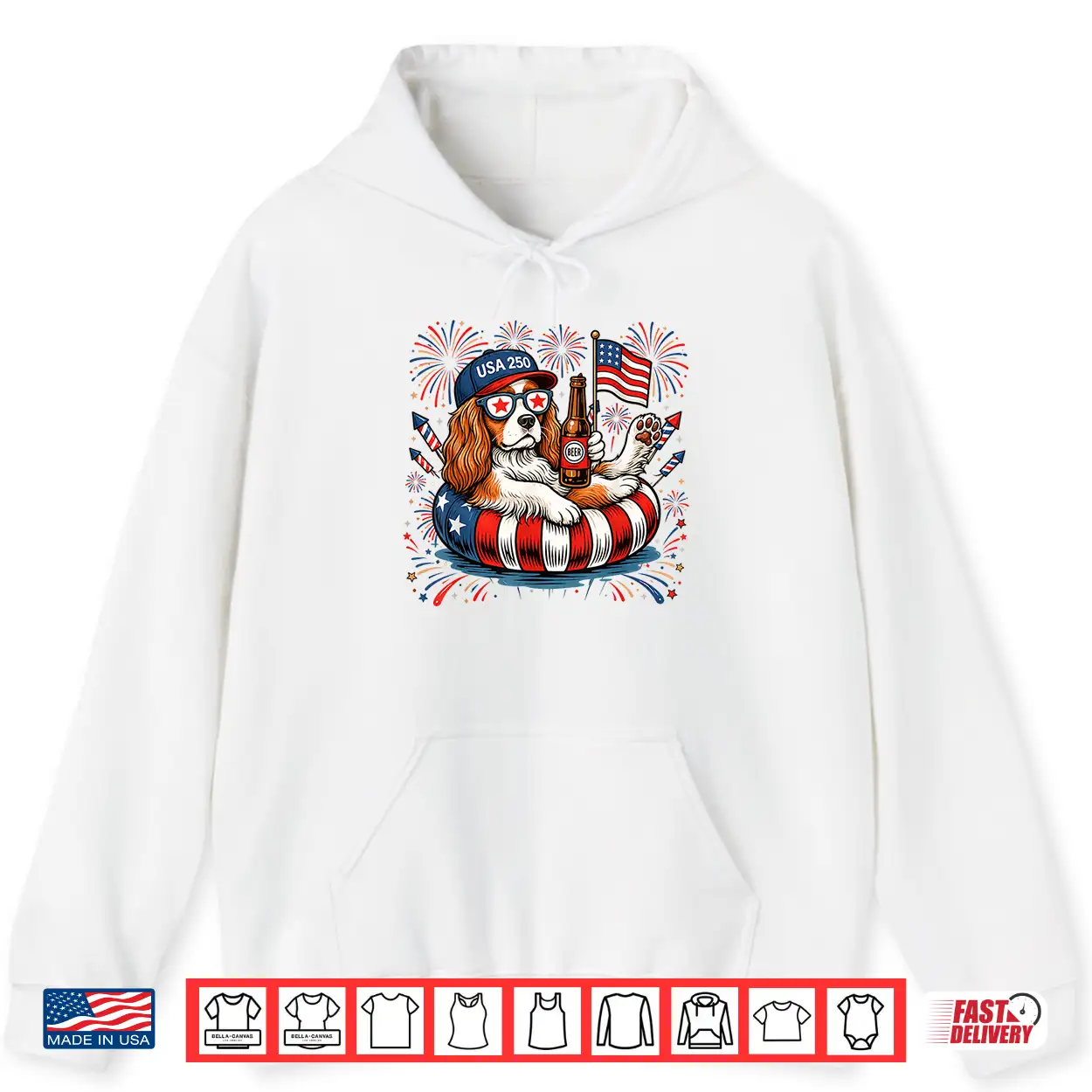 Patriotic Cavalier King Charles 4Th Of July Usa 250 Years Shirt Patriotic Cavalier King Charles 4Th Of July Usa 250 Years Shirt
