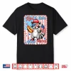 Preppy Red White And Feral Raccoon 4Th Of July Men Women Kid Shirt