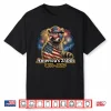 Raccoon 250Th Anniversary 4Th Of July Patriotic Usa Flag Shirt