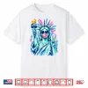 Statue Of Liberty Sunglasses Blowing Bubblegum 4Th Of July Shirt