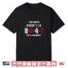 The Math Doesn’T Lie 8 6 4 7 = 25Th Amendment Men Women Shirt