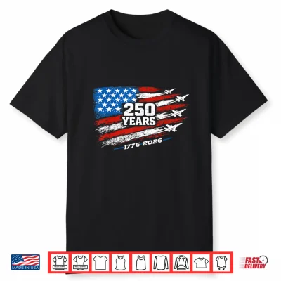 250 Anniversary Usa 250Th American 250 Years 4Th Of July Shirt