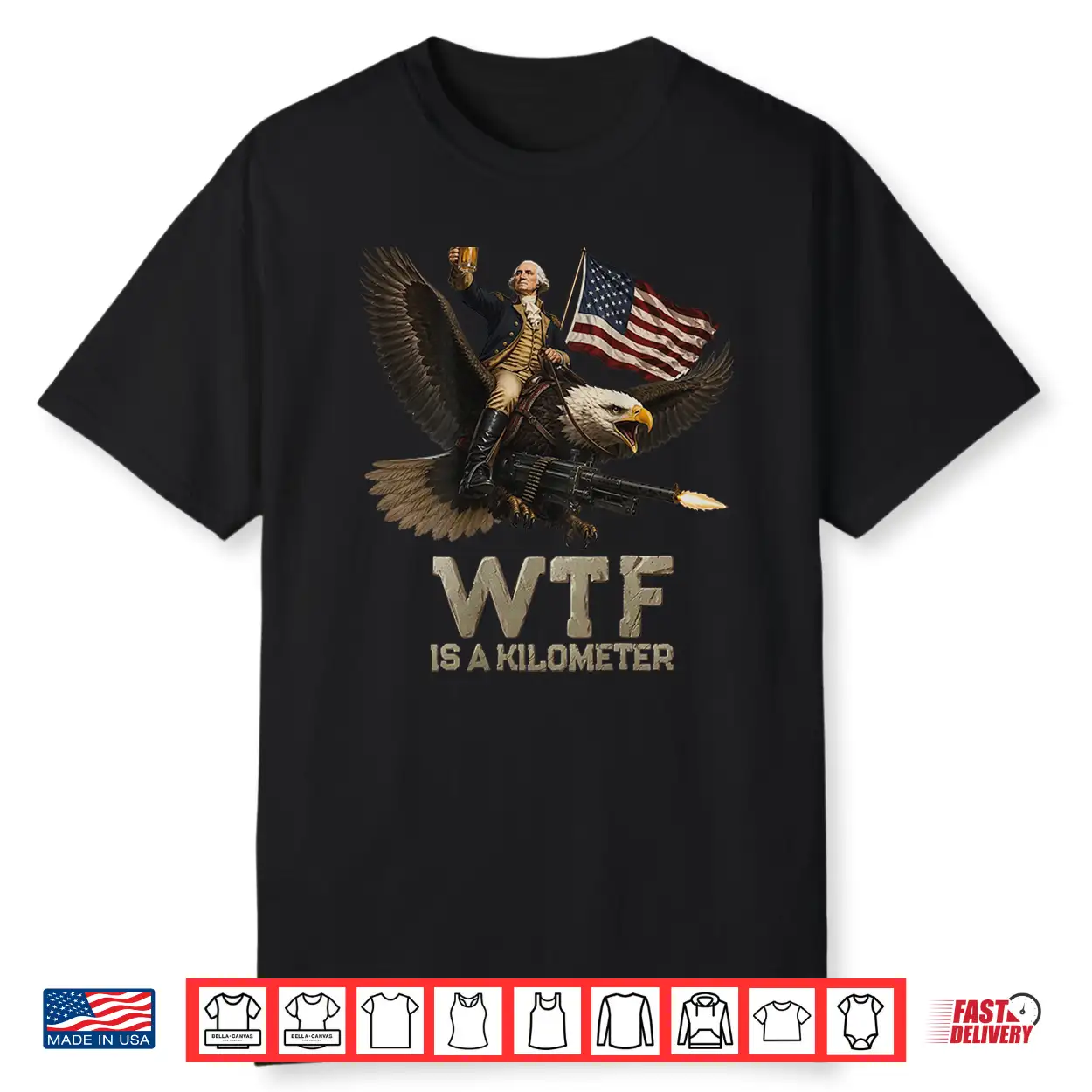 4Th Of July Wtf Is Kilometer Vintage Usa Patriotic Shirt 4Th Of July Wtf Is Kilometer Vintage Usa Patriotic Shirt