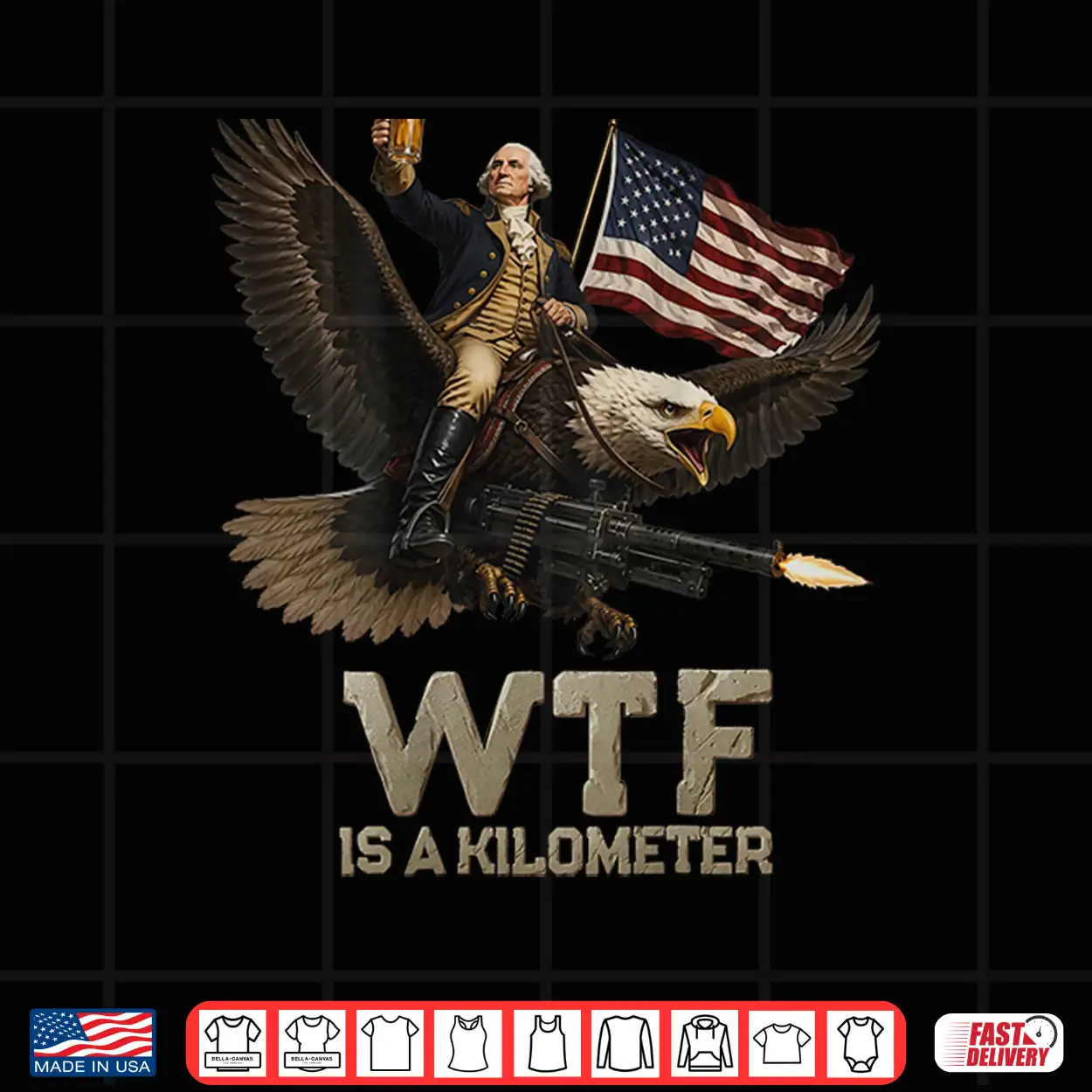 4Th Of July Wtf Is Kilometer Vintage Usa Patriotic Shirt 4Th Of July Wtf Is Kilometer Vintage Usa Patriotic Shirt