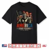 250 Anniversary Usa Bigfoot America 250 Years 4Th Of July Shirt
