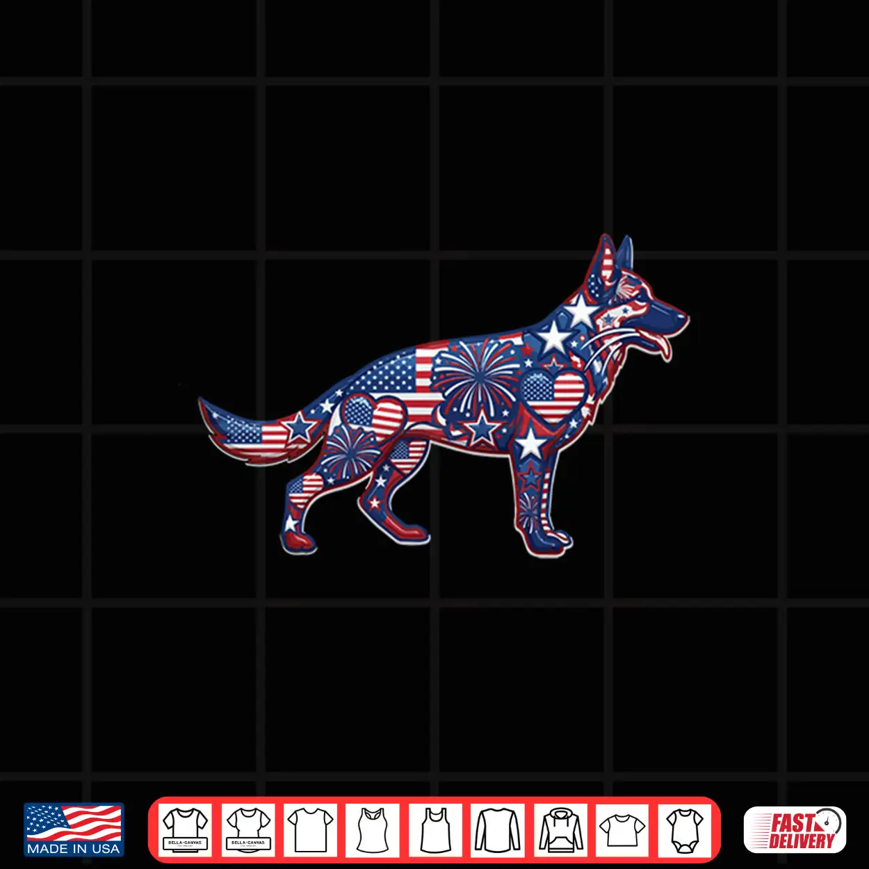 4Th Of July German Shepherd Dog American Flag Patriotic Shirt 4Th Of July German Shepherd Dog American Flag Patriotic Shirt