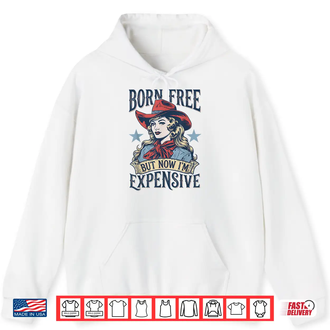 Born Free But Now I’M Expensive Funny 4Th Of July Cow Girl Shirt Born Free But Now I’M Expensive Funny 4Th Of July Cow Girl Shirt