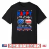 Happy 4Th Of July And Yes It’S My Birthday American Flag Shirt