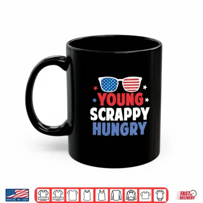 Mug Young Scrappy Hungry Shirt USA 4Th of July Performance Shirt