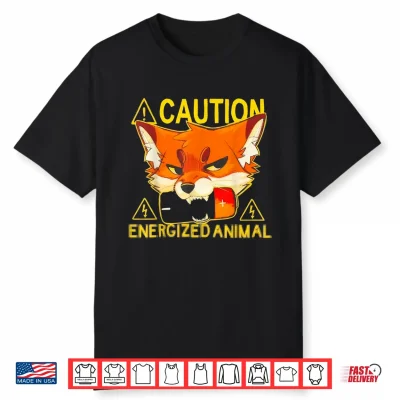 Fox Caution Energized Animal Shirt