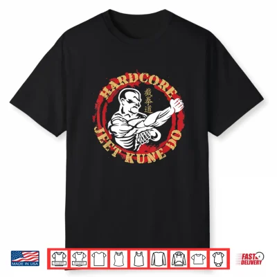 Hardcore Jeet Kune Do Round Core Logo Shirt