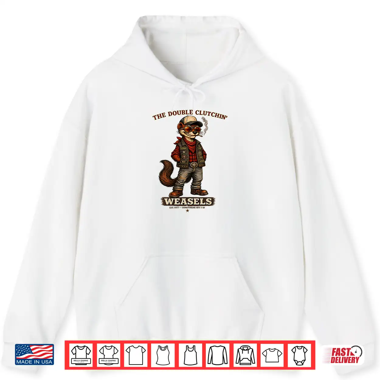 Worldwide Weasel Tour Premium Tri Blend Shirt Worldwide Weasel Tour Premium Tri Blend Shirt