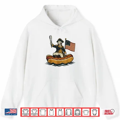Delaware Dog Funny George Washington Hotdog Patriotic Shirt 1 Hoodie Delaware Dog Funny George Washington Hotdog Patriotic Shirt