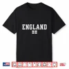 England English Flag White Red Shirt