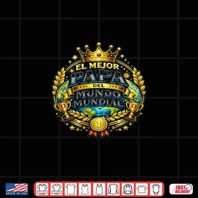 Design El Mejor Mundo Mundial Shirt