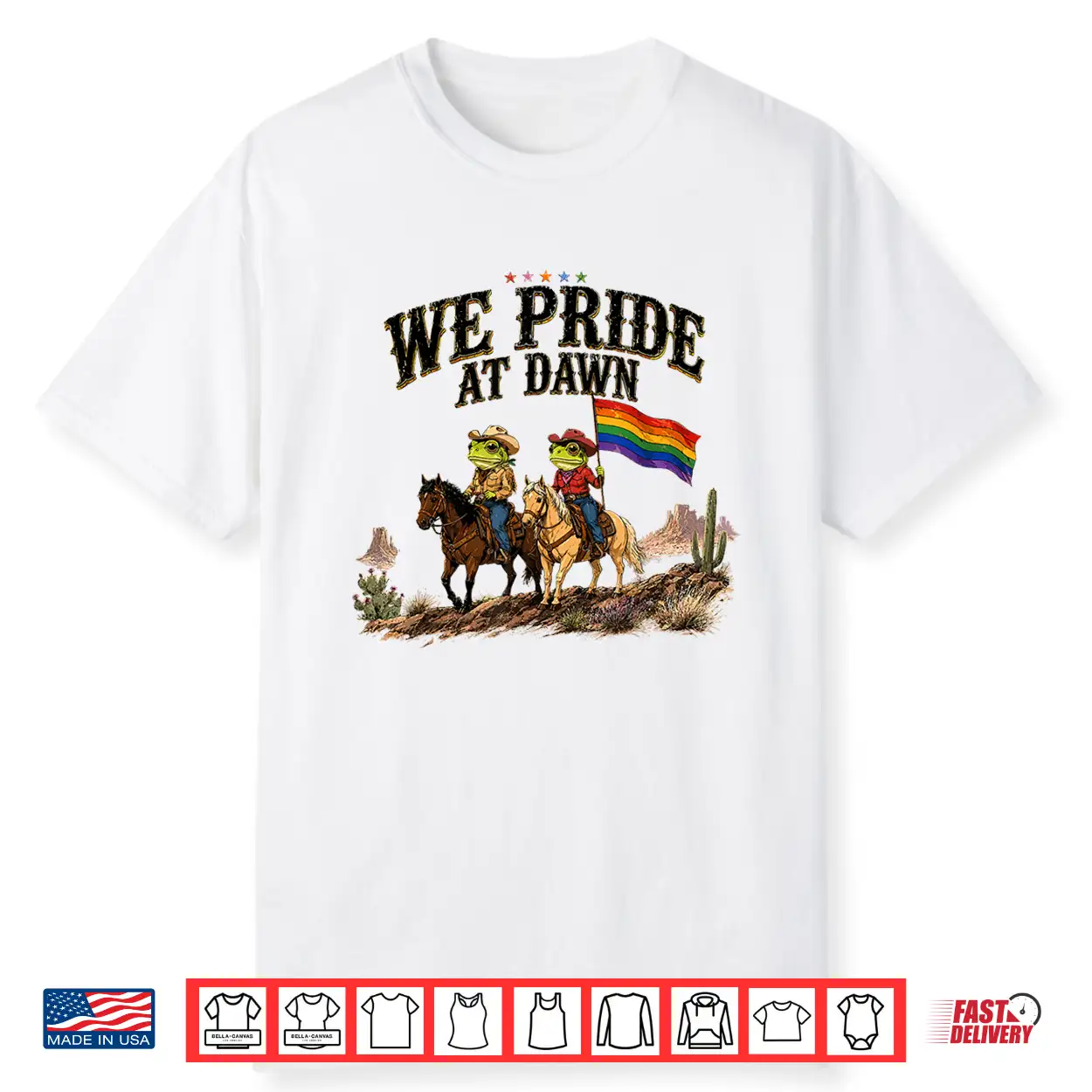 Funny Frog We Pride At Dawn Lesbian Pride Western Lgbtq Shirt Funny Frog We Pride At Dawn Lesbian Pride Western Lgbtq Shirt