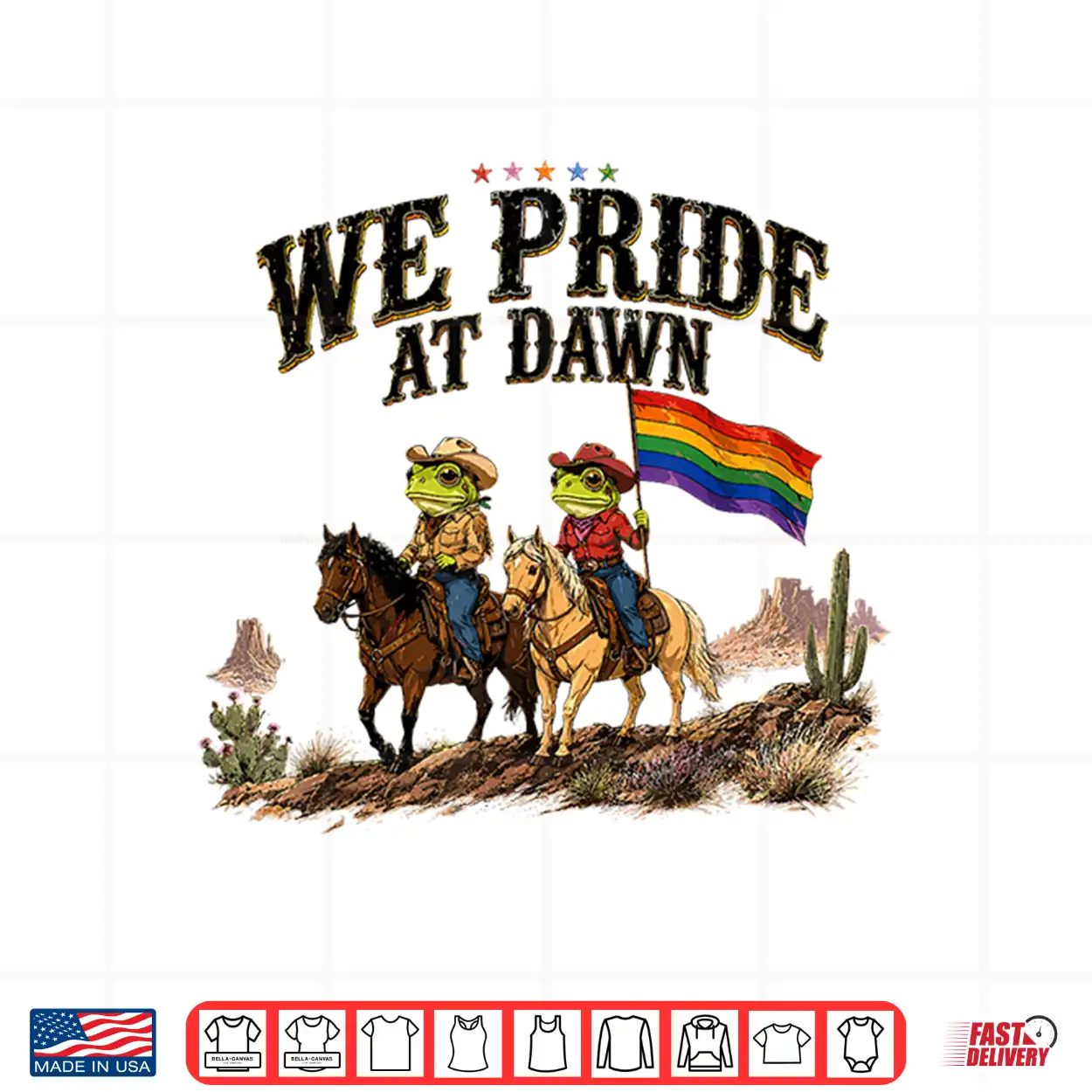 Funny Frog We Pride At Dawn Lesbian Pride Western Lgbtq Shirt Funny Frog We Pride At Dawn Lesbian Pride Western Lgbtq Shirt