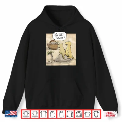 Hoodie Jesus Saves Funny Dinosaurs Christian Oh Crap was that Today Shirt