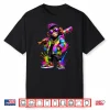 Monkey Baseball Drip Funny Animal Party Sport Cool Graphic Shirt