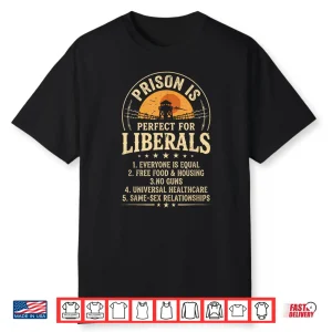 Vintage Prison Is Perfect For Liberals Quote Shirt