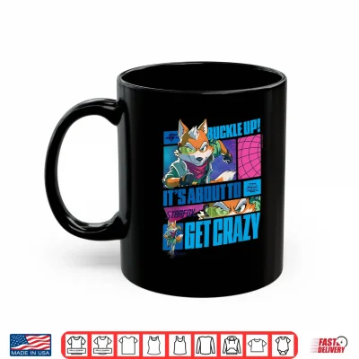 Mug The Super Mario Galaxy Movie Starfox Buckle Up Action Shirt