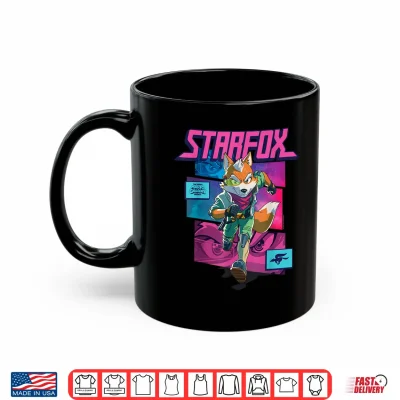 Mug The Super Mario Galaxy Movie Starfox Fox McCloud Action Shirt