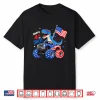 Patriotic Dinosaur Monster Truck 4Th Of July Toddler Boys Shirt