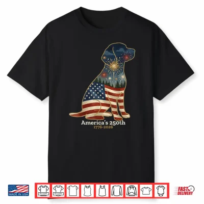 Beagle America’S 250Th Anniversary 4Th Of July Shirt
