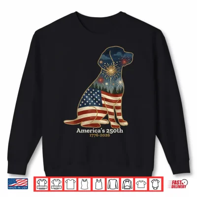 Beagle America'S 250Th Anniversary 4Th Of July Shirt 2 Sweatshirt Beagle Americas 250th Anniversary 4th of July Shirt