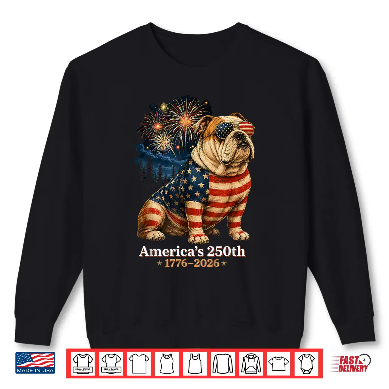 Bulldog America’S 250Th Anniversary 1776 2026 Shirt Bulldog America’S 250Th Anniversary 1776 2026 Shirt