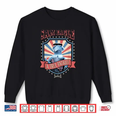 Disney The Muppets 4Th Of July Sam Eagle Americana Shirt 1 Sweatshirt Disney The Muppets 4th of July Sam Eagle Americana Shirt