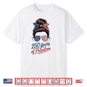 Cute 250 Years Freedom Fireworks Since 1776 4Th July Family Shirt