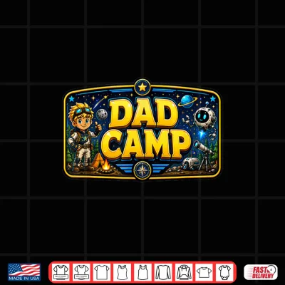 Dad Camp Shirt 4 Design Dad Camp Shirt