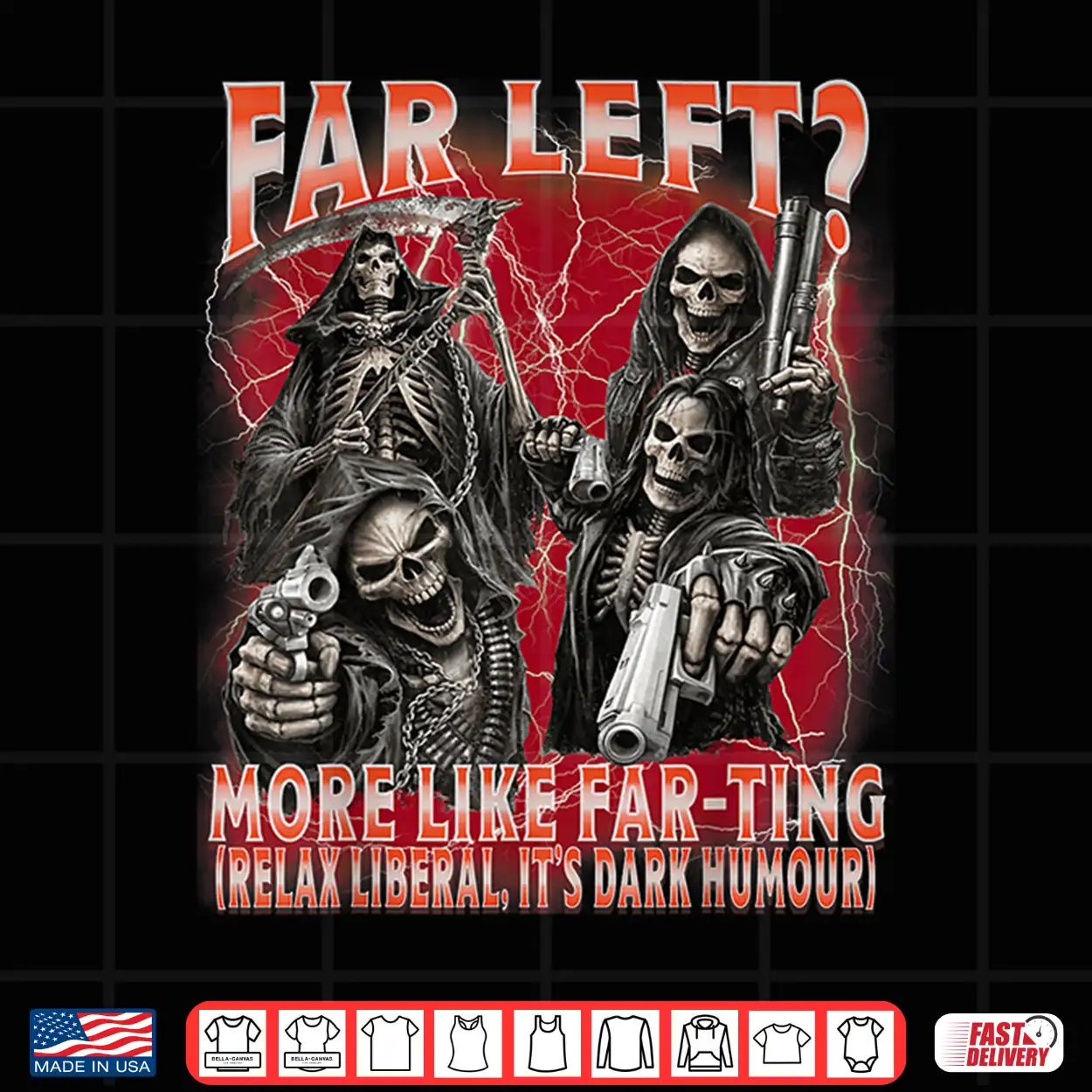 Funny Far Left More Like Farting Skeleton Bootleg Meme Shirt Funny Far Left More Like Farting Skeleton Bootleg Meme Shirt
