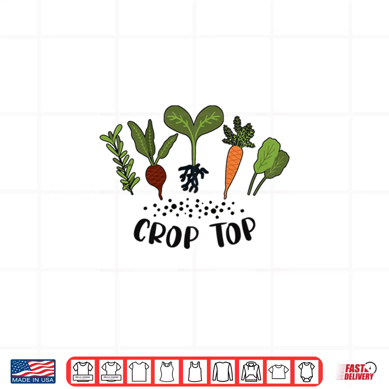 Funny Gardening Crop Top Vegetables Home Gardener Shirt Funny Gardening Crop Top Vegetables Home Gardener Shirt