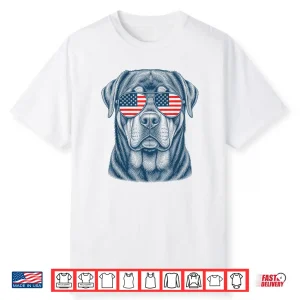 Patriotic Rottweiler Dog Mom Dad 4Th July Vintage Men Women Shirt
